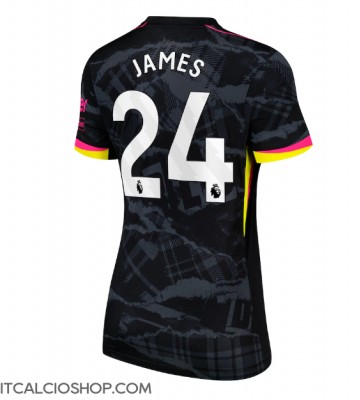Chelsea Reece James #24 Terza Maglia Femmina 2024-25 Manica Corta
